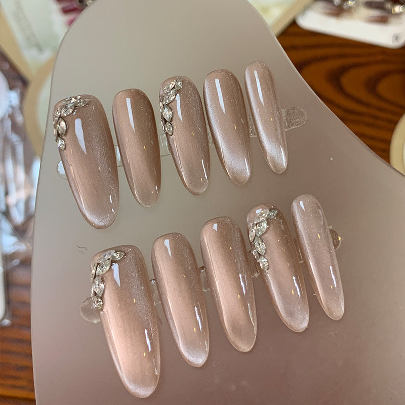 French Manicure Wear Nail Finished Product